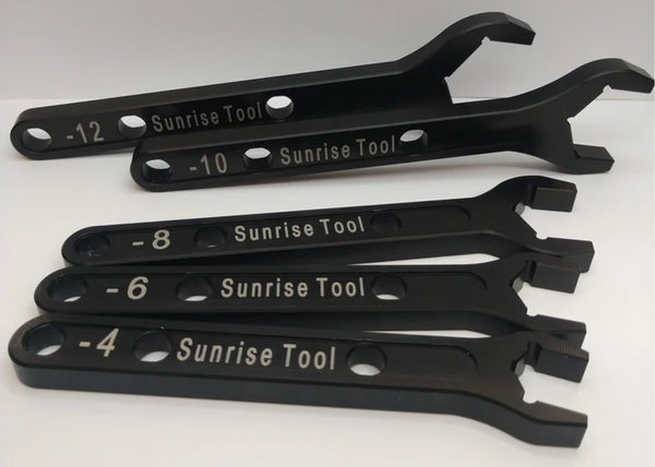 5 Piece -AN Wrench Set