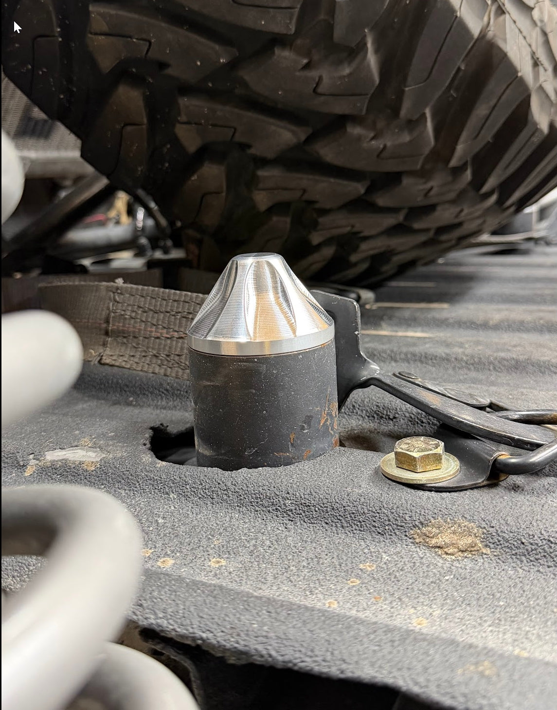 2.5" Billet Bump Stop Caps